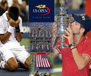 Puzzle Novak Djokovic 2011 ΗΠΑ Open πρωταθλητής